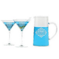 3 Piece Martini Set - Etched